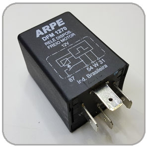 Relé Freio Motor 4 term. 12V