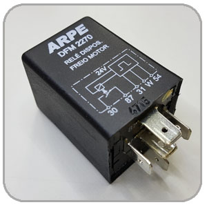 Relé Freio Motor 5 term. 24V