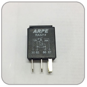 Relé auxiliar mini 12V 20A