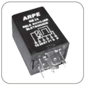 Relé Eletrônico para ligações com um toque 24V