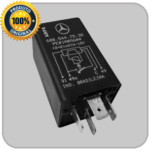 Relé de Pisca 12V sensor lâmpada queimada (2+2)