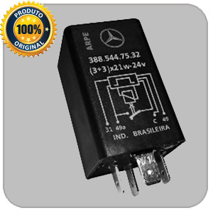 Relé de Pisca 24V sensor lâmpada queimada (3+3)