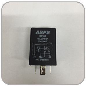 Relé de Pisca 12V 400W