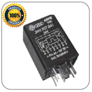 Relé temporizador alarme do freio APB