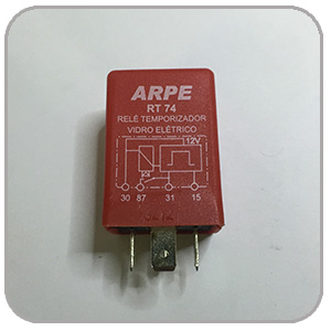 Relé temporizador vidro elétrico 12V