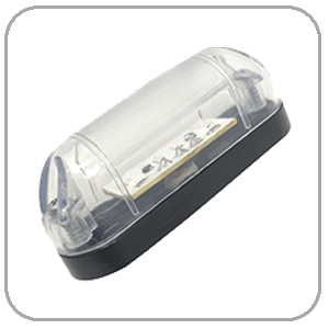 Sinalizador Luminoso Bicolor - 12 ou 24V