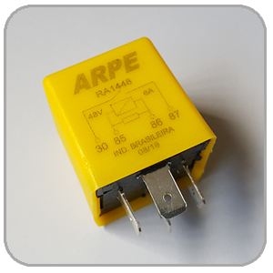 Relé Auxiliar 4 term. 48V/06A